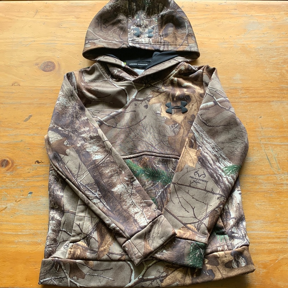 Boys camouflage sweatshirt